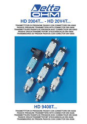 Delta OHM HD 20V4T Serie Manuel D'instructions