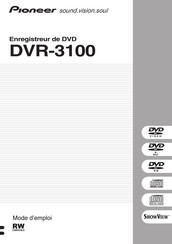 Pioneer DVR-5100H Mode D'emploi