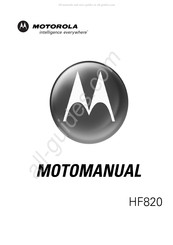 Motorola HF820 Démarrage Rapide