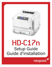 Neopost HD-C17n Guide D'installation