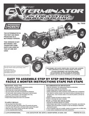 Lindberg THE EXTERMINATOR 2 IN 1 DRAGSTER 73048 Instructions