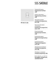 SSS Siedle PRI 602 01 USB Information Produit