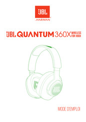 Harman JBL Quantum 360X Mode D'emploi