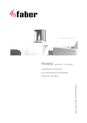 Faber Honest Instructions D'installation