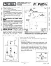 Delta 3001T4328ARI Instructions D'installation