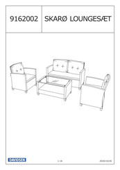 DAVIDSEN SKARO 9162002 Instructions D'assemblage