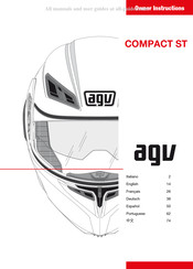 AGV COMPACT ST Mode D'emploi