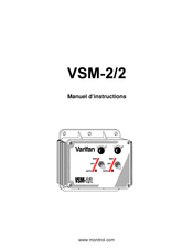 Monitrol Varifan VSM-2/2 Manuel D'instructions