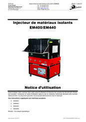 X-FLOC EM440D Notice D'utilisation