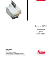 Leica Microsystems IP S Mode D'emploi