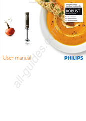 Philips ROBUST HR1379/00 Manuel D'utilisation