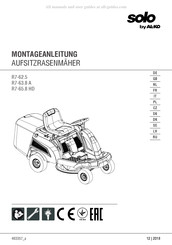 Al-Ko SOLO R7-62.5 Traduction De La Notice D'origine