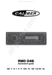 Caliber Audio Technology RMD 046 Mode D'emploi