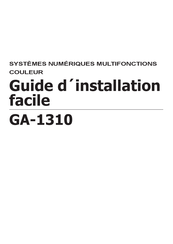 Kyocera GA-1310 Guide D'installation Facile