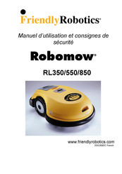 Friendly Robotics Robomow RL350 Manuel D'utilisation Et Consignes De Sécurité
