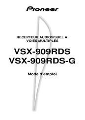 Pioneer VSX-909RDS Mode D'emploi