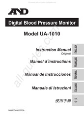 AND UA-1010 Manuel D'instructions