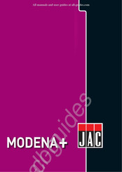 JAC MODENA+ 01 Notice D'instructions Originale