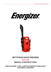 Energizer EZN1200 Manuel D'instructions