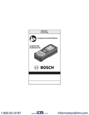 Bosch BLAZE GLM165-27CG Consignes De Sécurité/D'utilisation