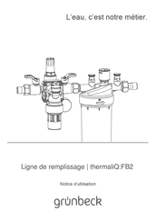 Grunbeck thermaliQ:FB2 Notice D'utilisation