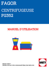 Fagor FG478 Manuel D'instructions