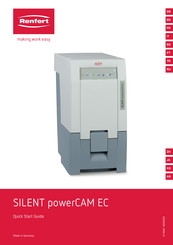 Renfert SILENT powerCAM EC Guide De Démarrage