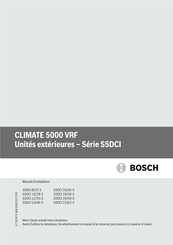 Bosch S5DCI 14/40-3 Manuel D'installation