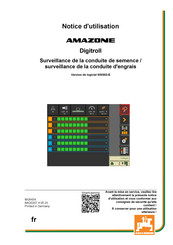 Amazone Digitroll SLUE Notice D'utilisation