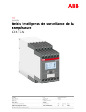 ABB CM-TCN Serie Manuel D'instructions