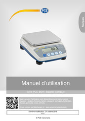 PCE Instruments PCE-BSH Série Manuel D'utilisation