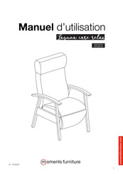 moments furniture Laguna Care Relax Manuel D'utilisation