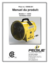 Pelsue 1325D Manuel Du Produit