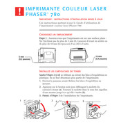 Tektronix Phaser 780 Guide D'installation