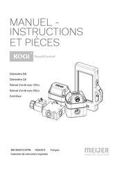 Meijer KOOI ReachControl Manuel D'instructions Et Pièces Détachées