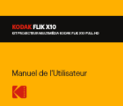 Kodak FLIK X10 Manuel De L'utilisateur