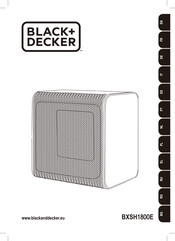Black & Decker BXSH1800E Traduction Des Instructions Originales