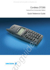 Ericsson DT290 Guide De Référence