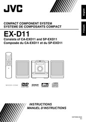 JVC CA-EXD11 Manuel D'instructions