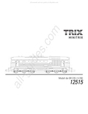 Trix Minitrix 220 / V 200 Serie Mode D'emploi