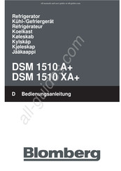 Blomberg DSM 1510 XA+ Mode D'emploi