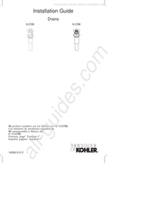 Kohler K-7726 Guide D'installation