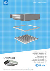 Lindab Versio-R PS1 Instructions De Montage