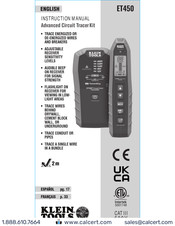 Klein Tools ET450 Manuel D'utilisation