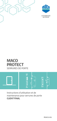 Maco PROTECT Instructions D'utilisation Et De Maintenance