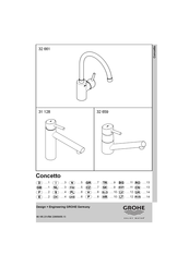 Grohe 32 659 Instructions D'installation