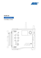 ARRI ALEXA 35 Mode D'emploi