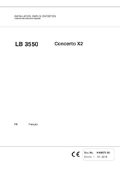 N&W Global Vending LB 3550 Concerto X2 Installation-Emploi-Entretien