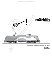 marklin 36614 Mode D'emploi