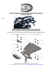 R&G LP0218BK Instructions D'installation
